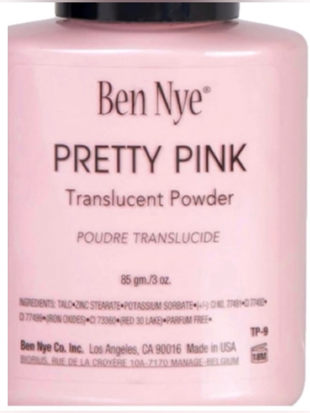 ✅ PRICE FIRM New/Sealed Ben Nye Pretty Pink Translucent Setting Powder 85g/3oz